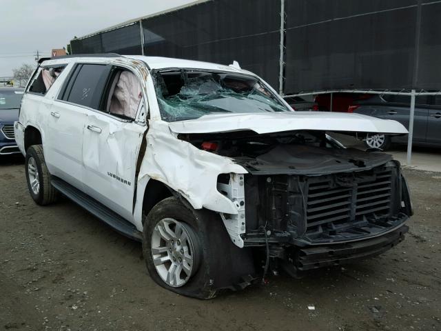 1GNSKHKC4HR156551 - 2017 CHEVROLET SUBURBAN K WHITE photo 1