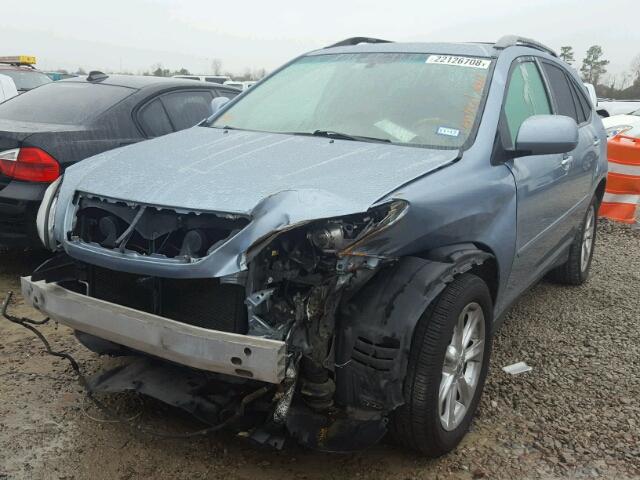 2T2GK31U48C047962 - 2008 LEXUS RX 350 BLUE photo 2