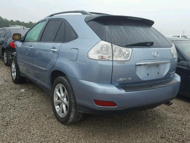 2T2GK31U48C047962 - 2008 LEXUS RX 350 BLUE photo 3