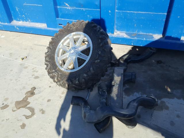 4XASXN856HA626800 - 2017 POLARIS SPORTSMAN BLUE photo 10