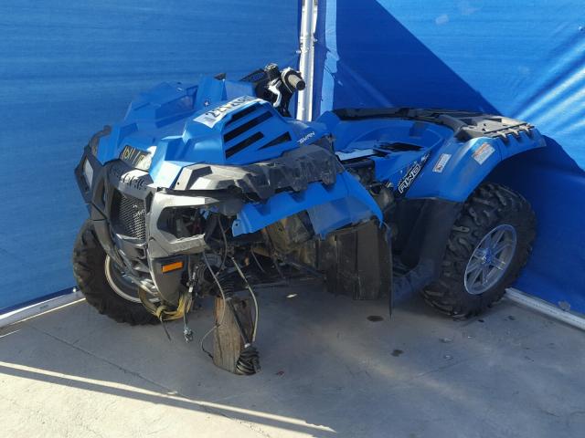 4XASXN856HA626800 - 2017 POLARIS SPORTSMAN BLUE photo 2