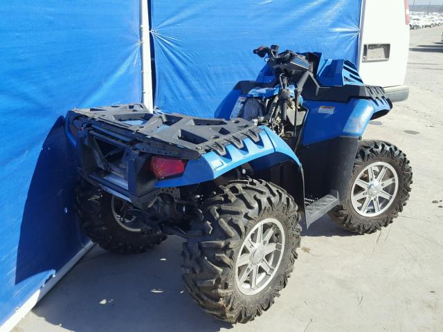 4XASXN856HA626800 - 2017 POLARIS SPORTSMAN 蓝色 照片 4