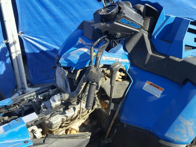 4XASXN856HA626800 - 2017 POLARIS SPORTSMAN 蓝色 照片 5