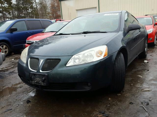 1G2ZH158864136080 - 2006 PONTIAC G6 GT GREEN photo 2