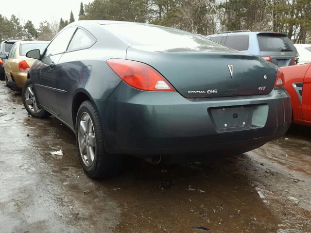 1G2ZH158864136080 - 2006 PONTIAC G6 GT GREEN photo 3