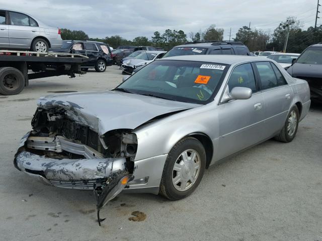 1G6KD54Y95U242444 - 2005 CADILLAC DEVILLE SILVER photo 2