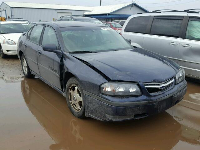 2G1WH55K419178035 - 2001 CHEVROLET IMPALA LS BLUE photo 1