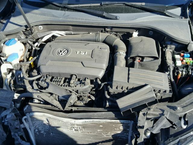 1VWAT7A30EC116959 - 2014 VOLKSWAGEN PASSAT S BLACK photo 7