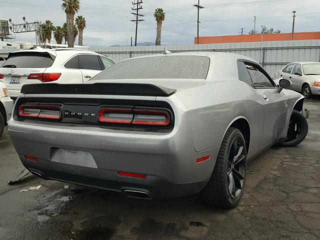 2C3CDZAG4HH618354 - 2017 DODGE CHALLENGER GRAY photo 4