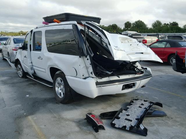 1GKFK66848J171638 - 2008 GMC YUKON XL D WHITE photo 3