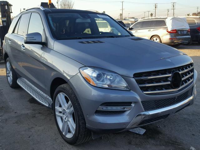 4JGDA5JB7FA513790 - 2015 MERCEDES-BENZ ML 350 GRAY photo 1