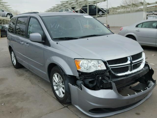 2C4RDGCG8DR738296 - 2013 DODGE GRAND CARA GRAY photo 1