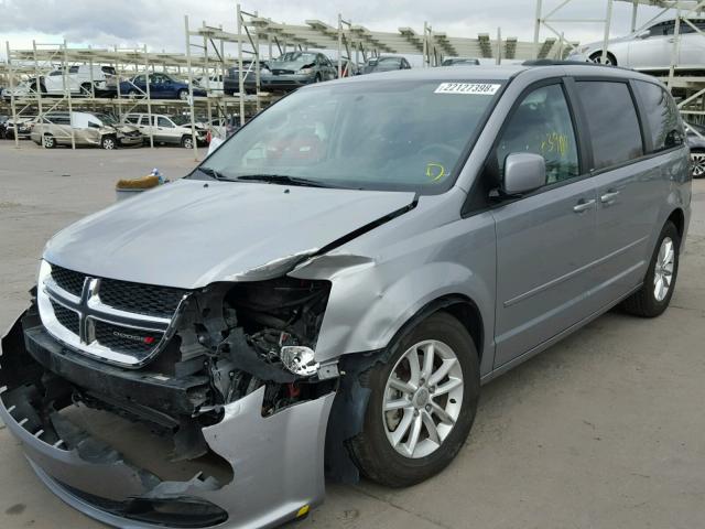 2C4RDGCG8DR738296 - 2013 DODGE GRAND CARA GRAY photo 2