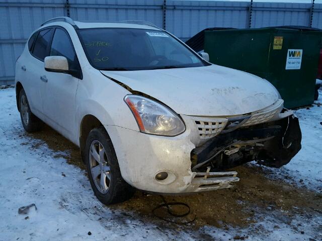 JN8AS5MV4AW134319 - 2010 NISSAN ROGUE S WHITE photo 1