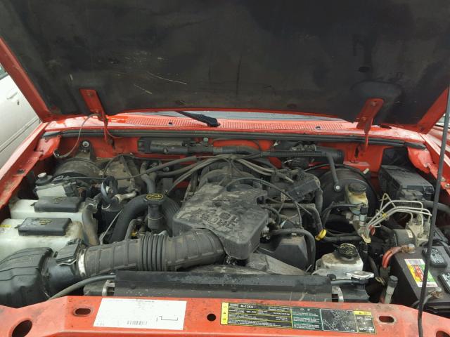 1FTZR45E93PB80048 - 2003 FORD RANGER SUP RED photo 7