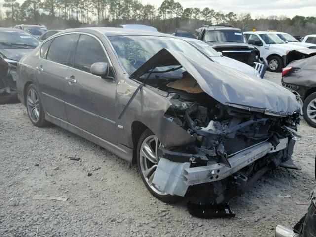 JNKBY01E58M500105 - 2008 INFINITI M45 BASE BROWN photo 1