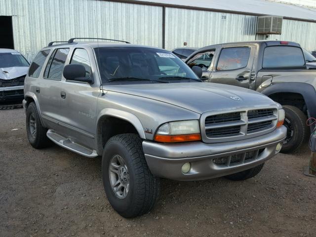 1B4HS28N4YF147890 - 2000 DODGE DURANGO GRAY photo 1