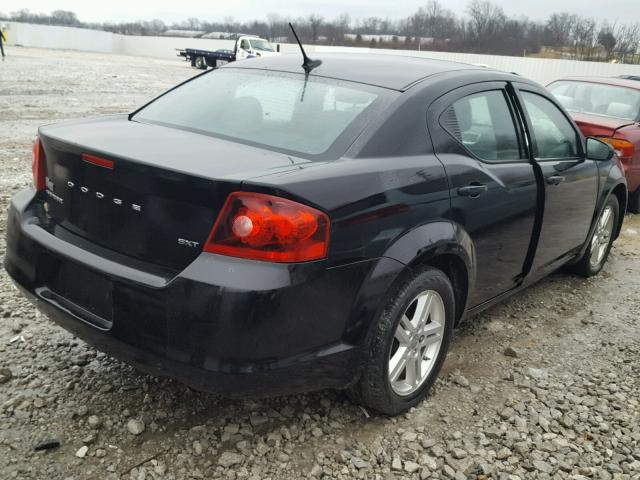 1C3CDZCB1DN506310 - 2013 DODGE AVENGER SX BLACK photo 4