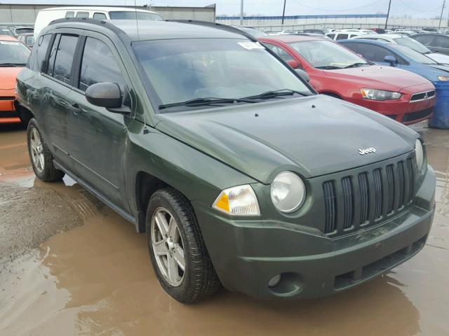 1J8FT47W88D745580 - 2008 JEEP COMPASS SP GREEN photo 1