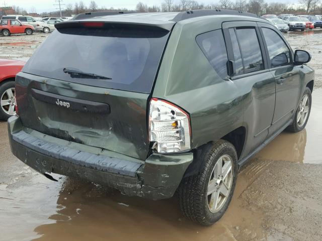 1J8FT47W88D745580 - 2008 JEEP COMPASS SP GREEN photo 4