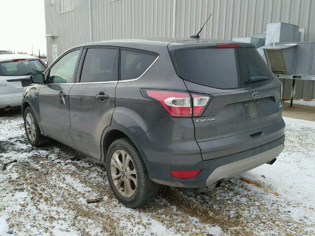 1FMCU0GD4HUA06491 - 2017 FORD ESCAPE SE GRAY photo 3