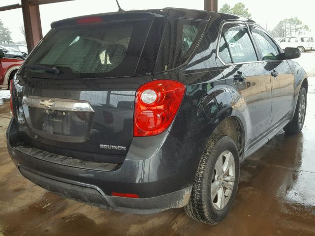 2GNALAEK3E6285987 - 2014 CHEVROLET EQUINOX LS BLACK photo 4