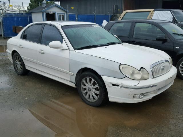 KMHWF35H24A916974 - 2004 HYUNDAI SONATA GLS WHITE photo 1