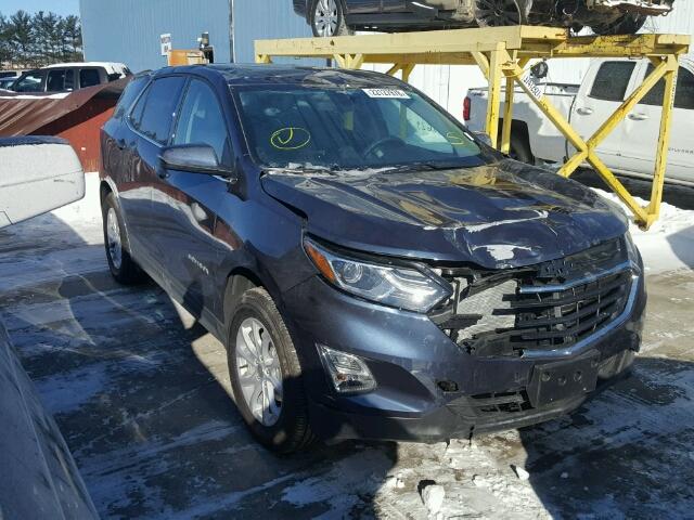 3GNAXSEV6JL124561 - 2018 CHEVROLET EQUINOX LT BLUE photo 1