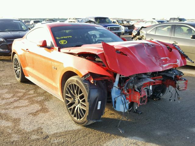 1FA6P8CF1G5298971 - 2016 FORD MUSTANG GT RED photo 1