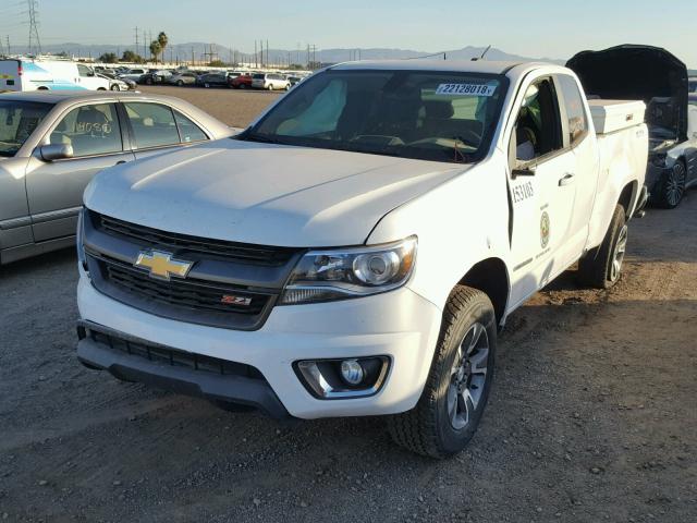 1GCHTCE38F1184461 - 2015 CHEVROLET COLORADO Z WHITE photo 2