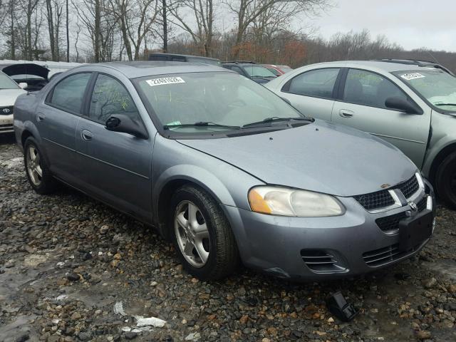 1B3EL46R86N142510 - 2006 DODGE STRATUS SX BLUE photo 1