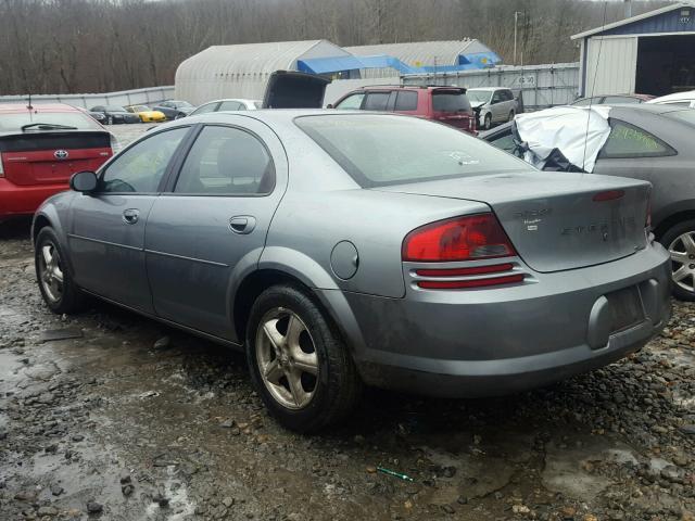 1B3EL46R86N142510 - 2006 DODGE STRATUS SX BLUE photo 3