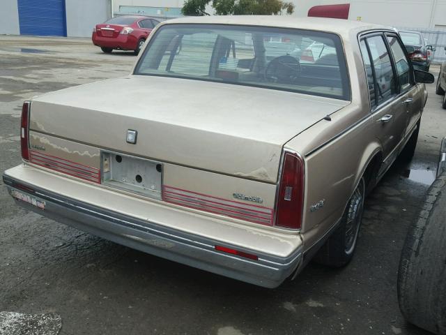 1G3CW54C5K1312860 - 1989 OLDSMOBILE 98 REGENCY BEIGE photo 4