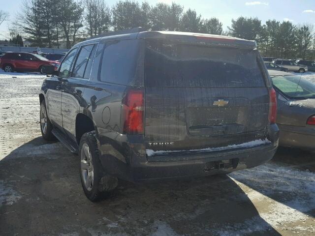 1GNSKBKC1FR247254 - 2015 CHEVROLET TAHOE K150 GRAY photo 3