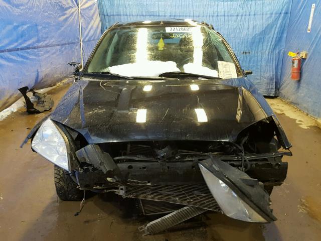 1FAFP34N97W127291 - 2007 FORD FOCUS ZX4 BLACK photo 9