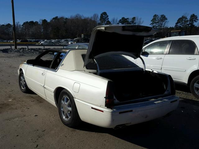 1G6ET1291YU177243 - 2000 CADILLAC ELDORADO T WHITE photo 3