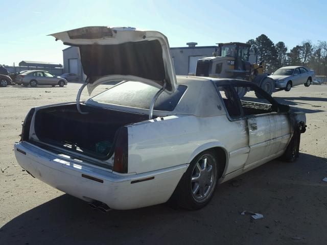 1G6ET1291YU177243 - 2000 CADILLAC ELDORADO T WHITE photo 4