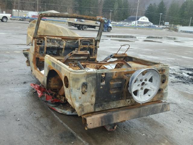 1J4FA59S64P769747 - 2004 JEEP WRANGLER / BURN photo 3