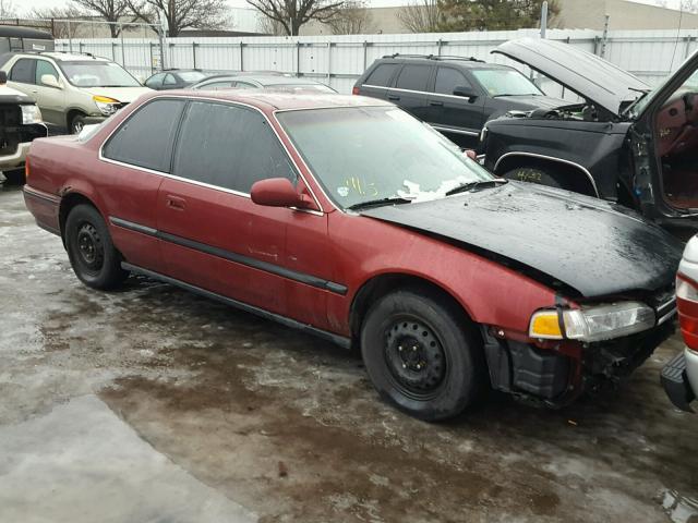 1HGCB725XNA033907 - 1992 HONDA ACCORD LX MAROON photo 1