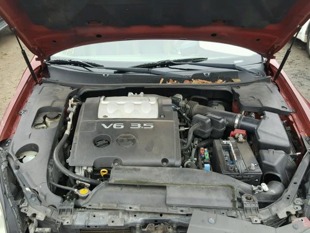 1N4BA41E78C834189 - 2008 NISSAN MAXIMA SE MAROON photo 7