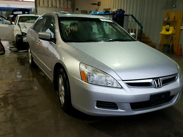 1HGCM55786A099482 - 2006 HONDA ACCORD EX SILVER photo 1