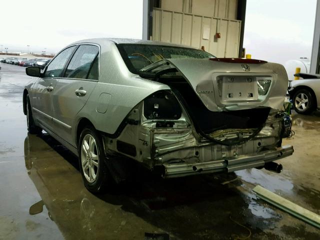 1HGCM55786A099482 - 2006 HONDA ACCORD EX SILVER photo 3