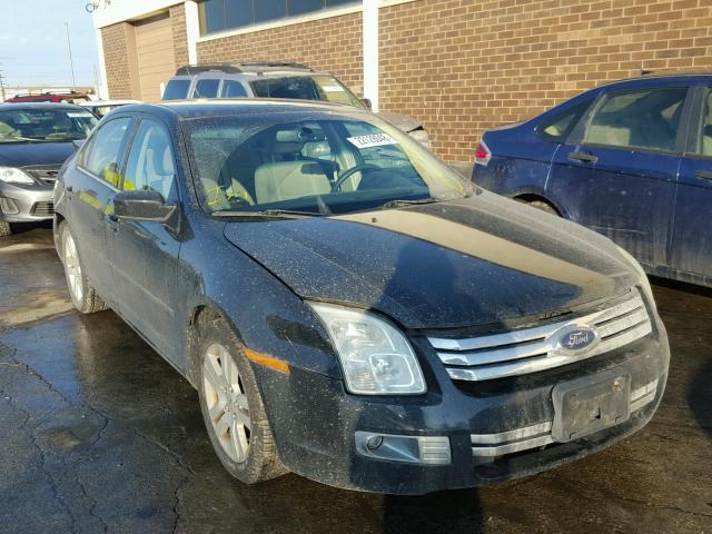 3FAHP08158R250380 - 2008 FORD FUSION SEL BLUE photo 1