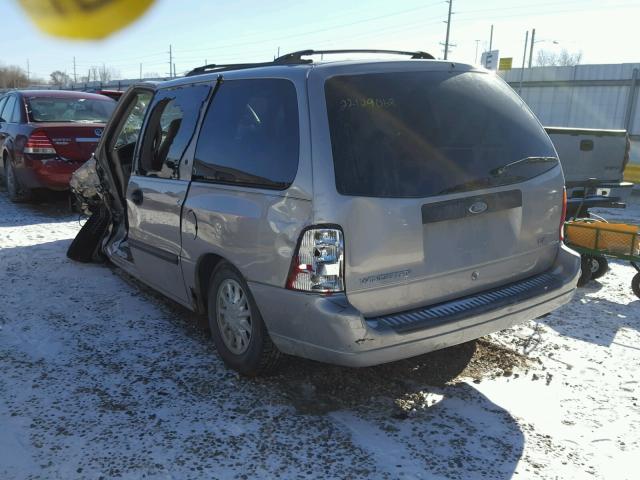 2FMZA51403BB32810 - 2003 FORD WINDSTAR L BEIGE photo 3