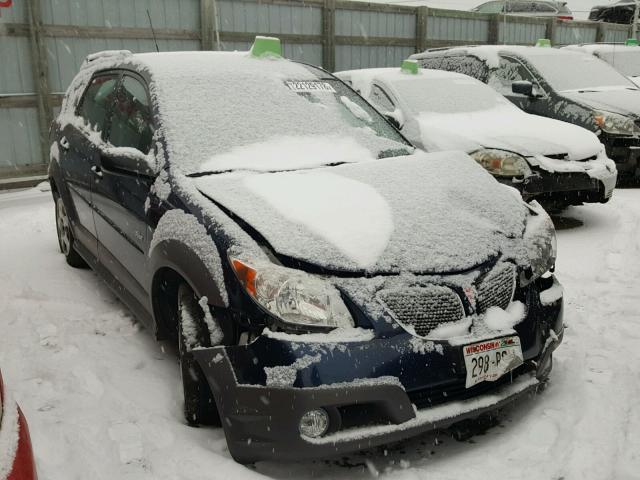 5Y2SL65827Z417384 - 2007 PONTIAC VIBE BLUE photo 1