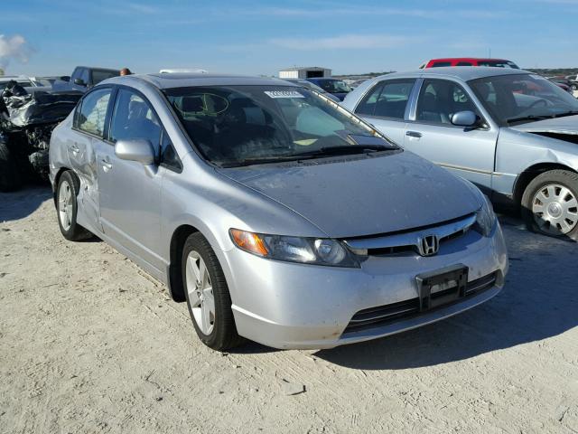 1HGFA16866L022443 - 2006 HONDA CIVIC EX SILVER photo 1