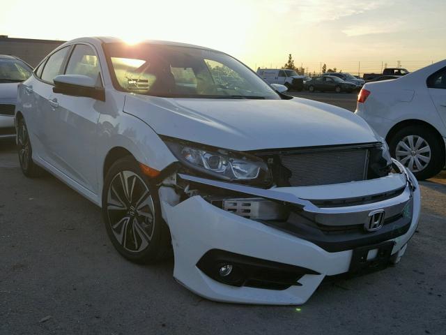 2HGFC1F35HH655322 - 2017 HONDA CIVIC EX თეთრი ფოტო 1