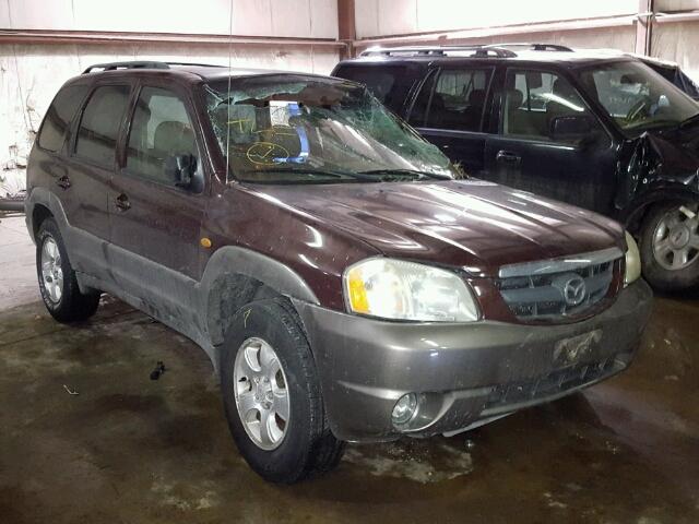 4F2CU08162KM02109 - 2002 MAZDA TRIBUTE LX MAROON photo 1