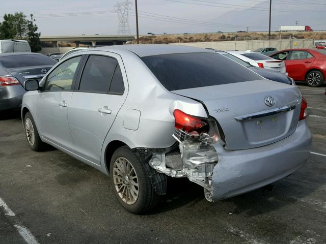 JTDBT4K37A4068479 - 2010 TOYOTA YARIS SILVER photo 3