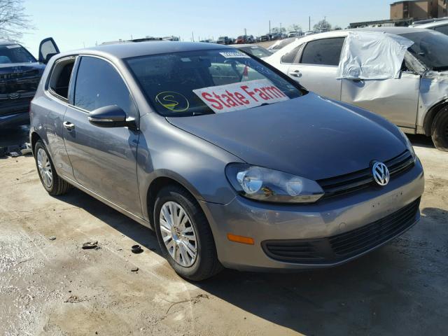 WVWBB7AJ8DW045841 - 2013 VOLKSWAGEN GOLF 灰色 照片 1